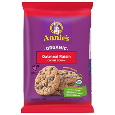 Annies Homegrown Bake & Share Dough Organic Oatmeal Raisin - 12 Oz ...