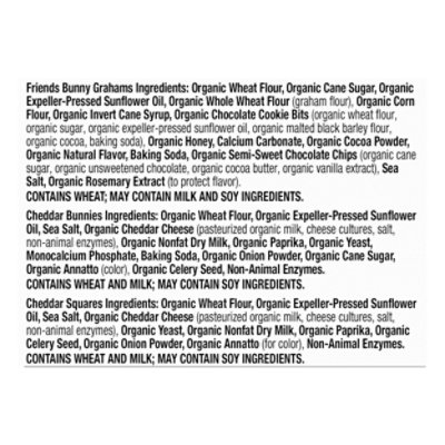 Annies Homegrown Snack Time Baked Snack Crackers & Graham Snack Variety Pack- 12-11 Oz - Image 4