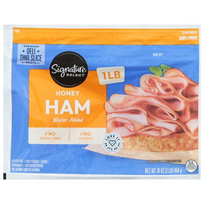 Premium Deli Smoked Ham Lunch Meat, 2 lbs - Foods Co.