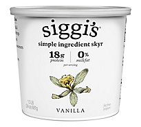 siggi’s Yogurt Vanilla Icelandic Skyr Nonfat - 24 Oz