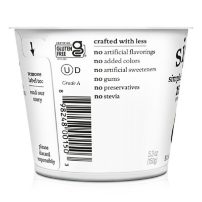 siggi's Black Cherry 2% Icelandic Skyr Lowfat Yogurt - 5.3 Oz - Image 2