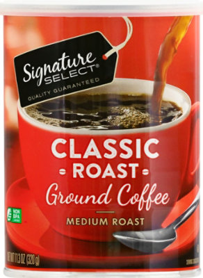 Signature SELECT Coffee Ground Medium Roast Classic Roast - 11.3 Oz - Image 2