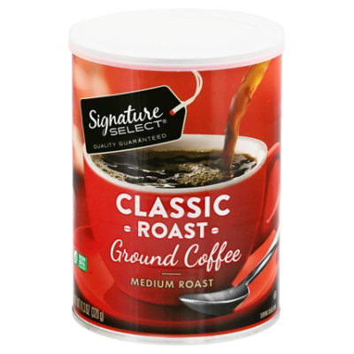 Signature SELECT Coffee Ground Medium Roast Classic Roast - 11.3 Oz - Image 1