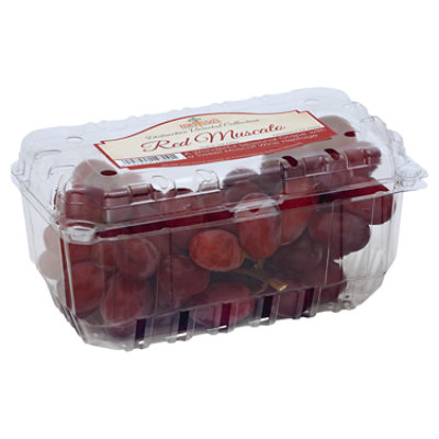 Grapes Red Muscato - 2 Lb