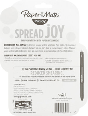 PM Inkjoy 100st F Asst Pens - 8 Count - Image 4