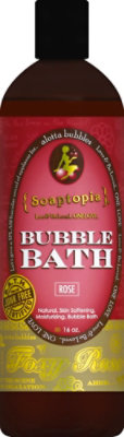 Soaptopia Bubble Bath Rose - 16 Oz - Image 2