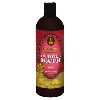 Soaptopia Bubble Bath Rose - 16 Oz - Image 1