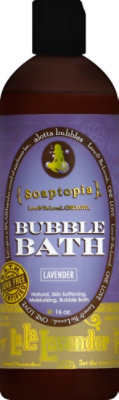 Soaptopia Bubble Bath Lavender - 16 Oz - Image 2