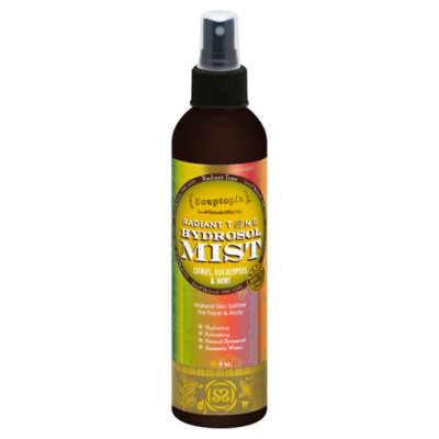 Soaptopia Radiant Toner Citrus Mint Eucalyptus - 8 Oz