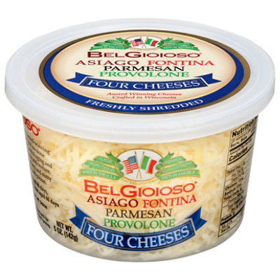 BelGioioso Freshly Shredded 4-Cheese Blend Cup - 5 Oz - Image 2