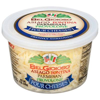 BelGioioso Freshly Shredded 4-Cheese Blend Cup - 5 Oz - Image 3