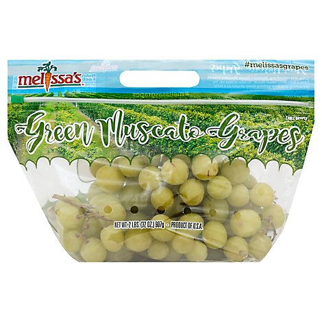 Grapes Green Muscato - 2 Lb