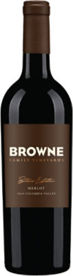 Browne Family Vineyards Merlot Columbia Valley - 750 Ml - Image 2