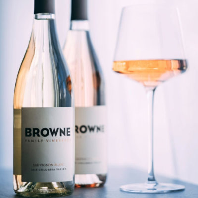 Browne Family Vineyards Bitner Estate Sauvignon Blanc Washington White Wine - 750 Ml - Image 3