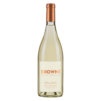 Browne Family Vineyards Bitner Estate Sauvignon Blanc Washington White Wine - 750 Ml - Image 1