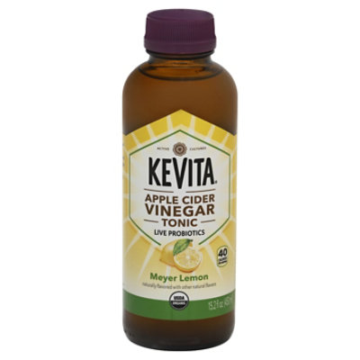 KeVita Meyer Lemon Apple Cider Vinegar Tonic - 15.2 Fl. Oz. - Image 3