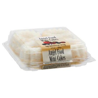 Olsons Baking Company Angel Food Mini Cakes - 6.5 Oz.