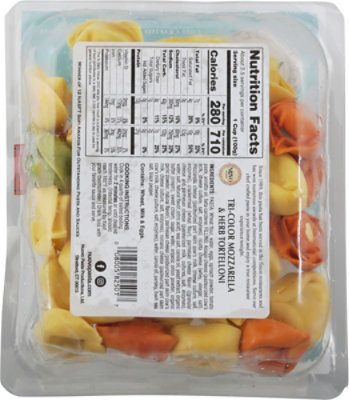Tortelloni Mozzarella & Herb Tri-Colore - 9 Oz - Image 6