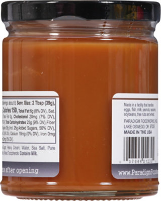 Paradigm Dessert Sauce Caramel Sea Salt - 10 Oz - Image 6
