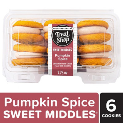 Cake Pumpkin Spice Sweet Middles 6 Count - 7.50 Oz