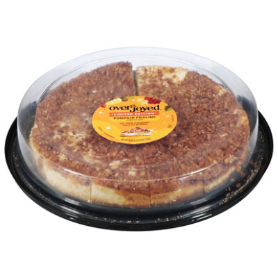 Overjoyed Pumpkin Praline Cheesecake - 40 Oz - Image 1