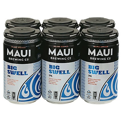 Maui Big Swell India Pale Ale Cans - 6-12 Fl. Oz. - Image 3