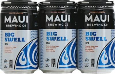 Maui Big Swell India Pale Ale Cans - 6-12 Fl. Oz. - Image 2