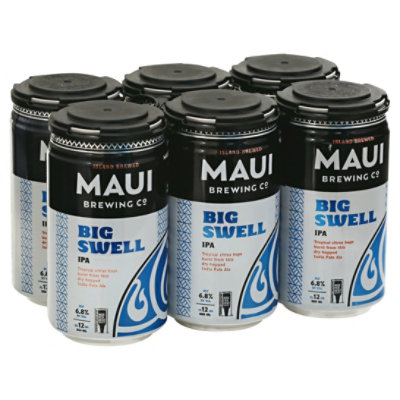 Maui Big Swell India Pale Ale Cans - 6-12 Fl. Oz.