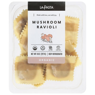 La Pasta Ravioli Mushroom Gluten Free - 9 Oz - Image 3