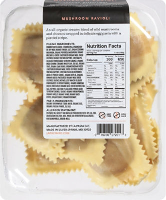 La Pasta Ravioli Mushroom Gluten Free - 9 Oz - Image 6