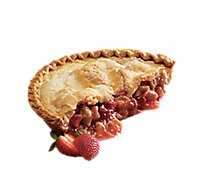Bakery Pie Strawberry Rhubarb 1/2 - Each
