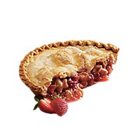 Bakery Pie Strawberry Rhubarb 1/2 - Each - Image 1