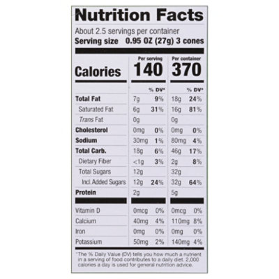 Hapi Bing Bing Cone Snack Strawberry - 2.5 Oz - Image 4