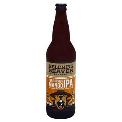 Belching Beaver Mango Ipa In Bottles - 22 Fl. Oz. - Image 1