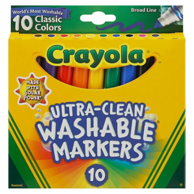 Crayola Ultra Broad Line Classic Markers - Each