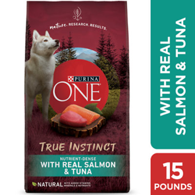 Purina one with salmon best sale