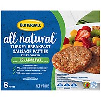 Butterball All Natural Sausage Turkey Breakfast Patties - 8 Oz - Image 2