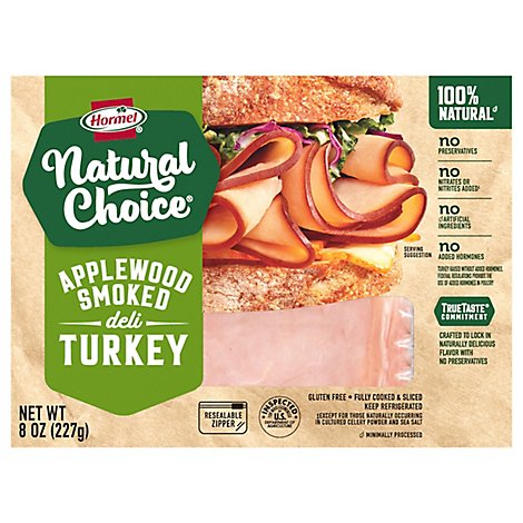 Hormel Natural Choice Applewood Smoked Turkey - 8 Oz