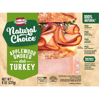 Hormel Natural Choice Applewood Smoked Turkey - 8 Oz