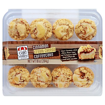 Cafe Valley Bakery Coffee Cakes Bites Cinnamon Cream Cheese - Each - Image 2