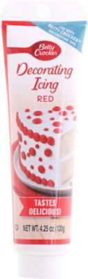 Betty Crocker Decorating Icing Red - 4.25 Oz - Image 2