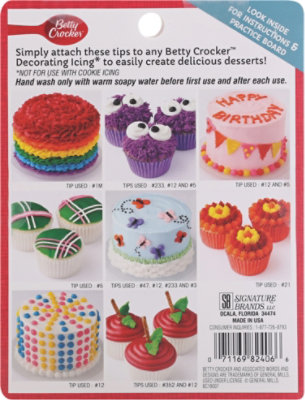 Betty Crocker Decorating Tips - 8 Count - Image 4