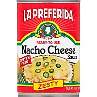La Preferida Sauce Ready-To-Use Nacho Cheese Zesty Can - 15 Oz - Image 2