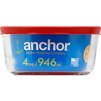 Anchor Glass Storage 4 Cups - Each - Image 2