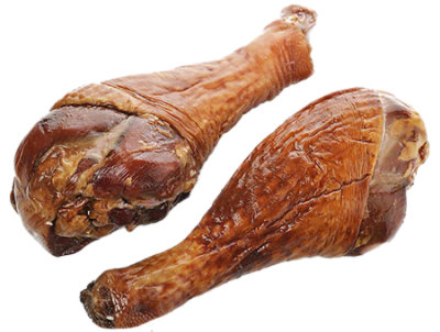 Meat Counter Turkey Drumettes Smoked 6Pork 6d Vp - 0.50 LB
