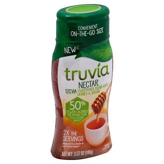 Truvia Nectar Stevia Sweetener Blend With Honey - 3.52 Oz