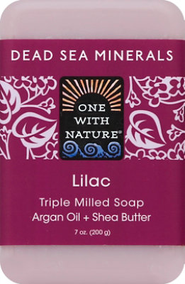 One With Nature Soap Bar Lilac - 7 Oz - Image 2