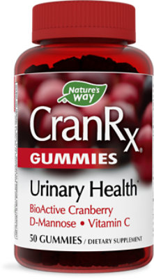 Natures Way Cranrx Gummies - 50 Count