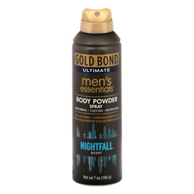 Gold Bond Ultimate Mens Essentials Spray Body Powder Nightfall Scent - 7 Oz - Image 3