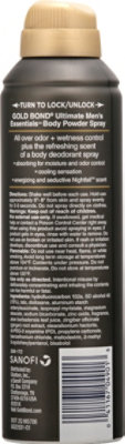 Gold Bond Ultimate Mens Essentials Spray Body Powder Nightfall Scent - 7 Oz - Image 4